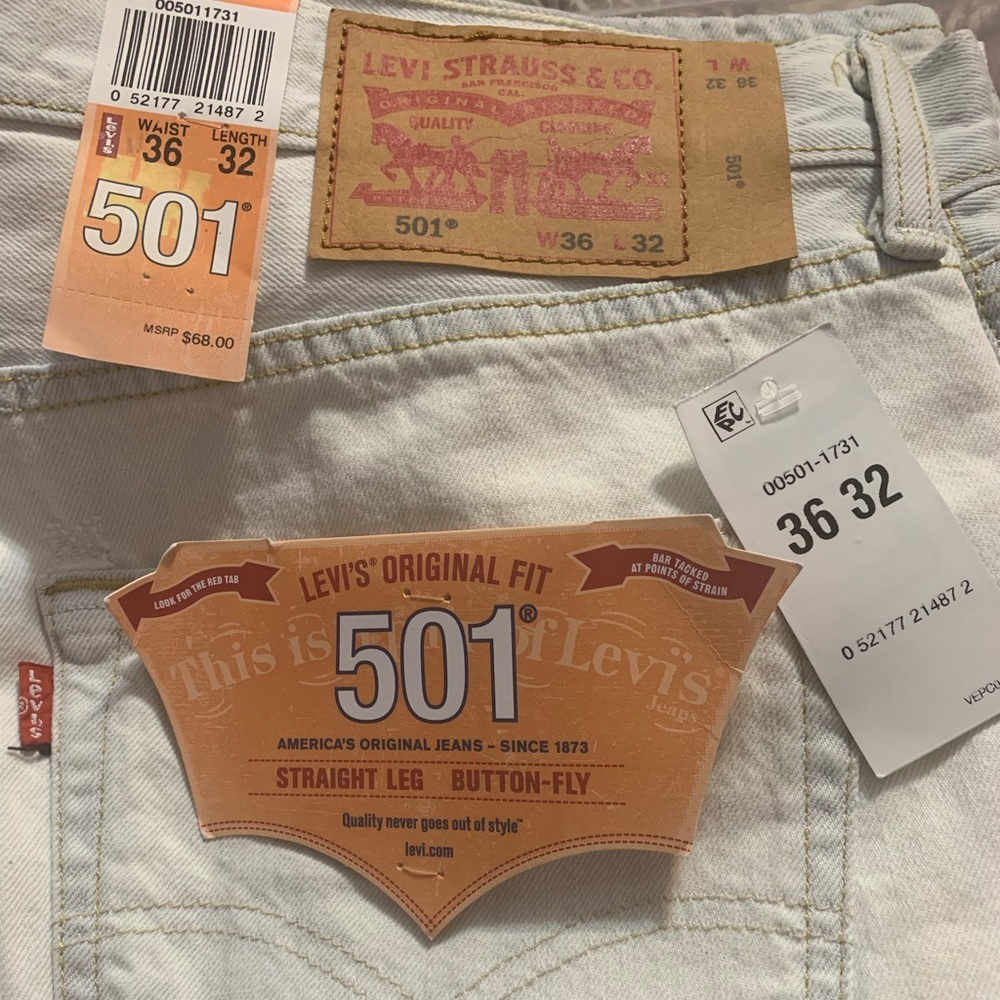 Levi’s Trashed Original-fit Jeans - Picture 5 of 5